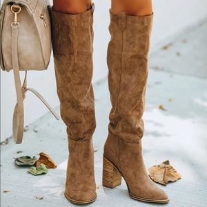 VICI Saint Slouch Boot in camel